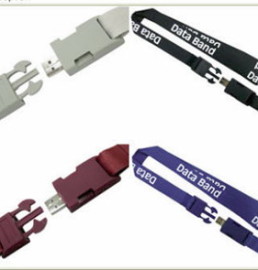 Memorias USB con lanyard