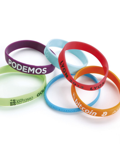 Pulseras de silicona