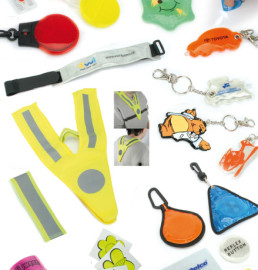 Llaveros reflectantes