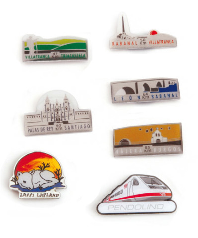 Printing pins, custom shape