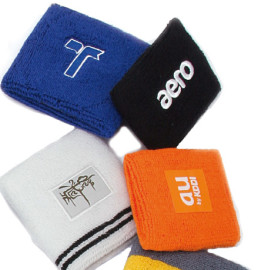 Banda muñequera de algodón