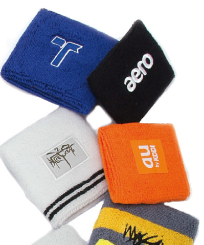 Banda muñequera de algodón