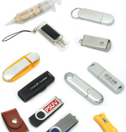 Memorias USB de diseños estándares