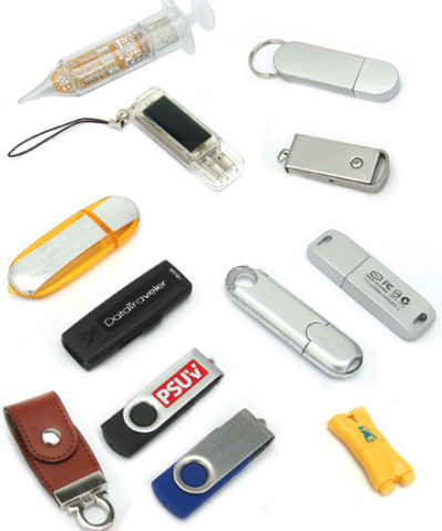 Memorias USB de diseños estándares