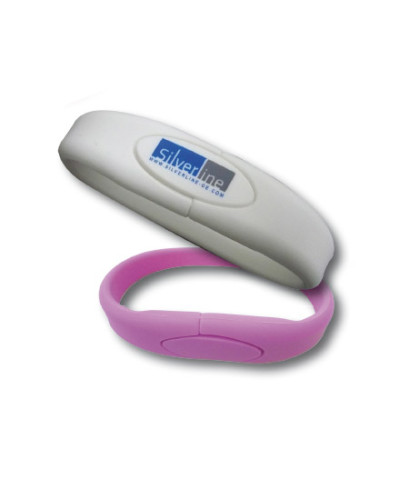 Memorias USB con pulsera silicona
