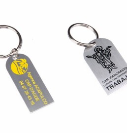 Llaveros de Aluminio