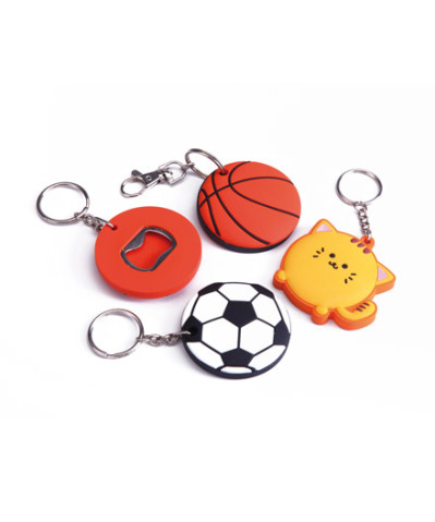 Llaveros con abrebotellas