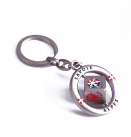 Llaveros con cubo giratorio