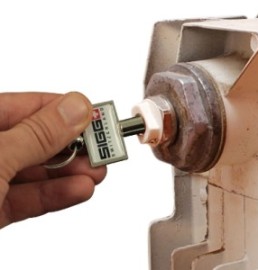 Llaveros válvula radiador y caja contadores