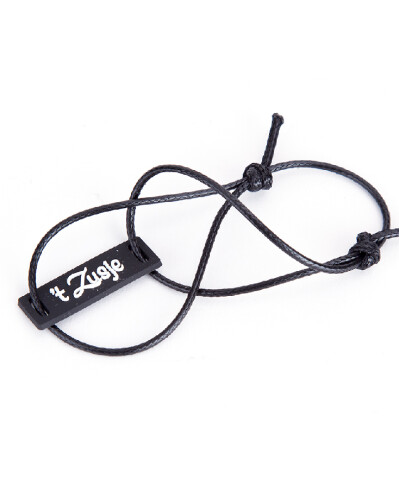 Pulseras de cordón y goma