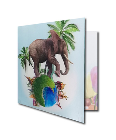 Tarjetas de felicitación lenticulares