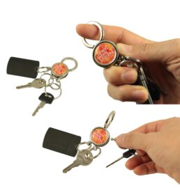 Llaveros multianillas metálico