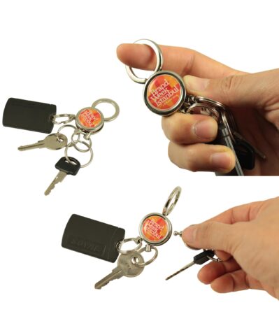 Llaveros multianillas metálico