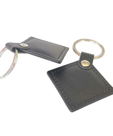 NFC PU leather keyrings